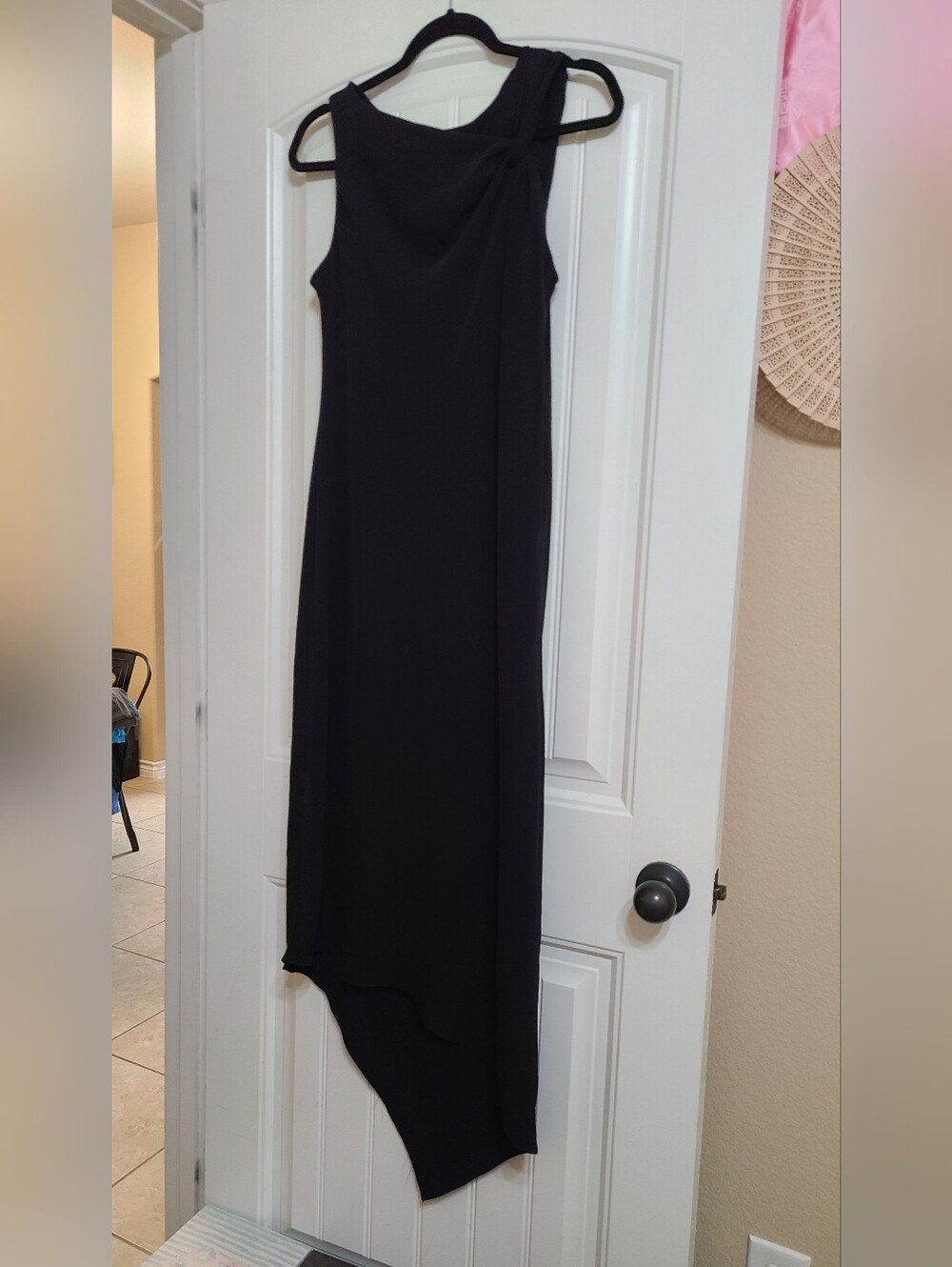 dressbarn Black Asymmetrical Dress